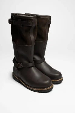 Fliegerstiefel Herren (Dunkelbraun)