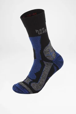 Merino Trek Unisex (Black/Royal Blue)