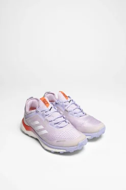 Terrex Agravic Flow Damen (Weiß/Lila)