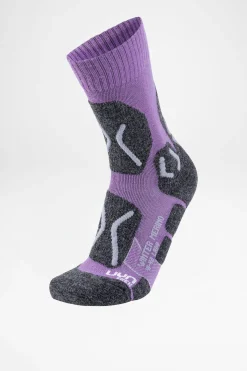 Trekking Winter Merino Damen (Violet/PearlGrey)